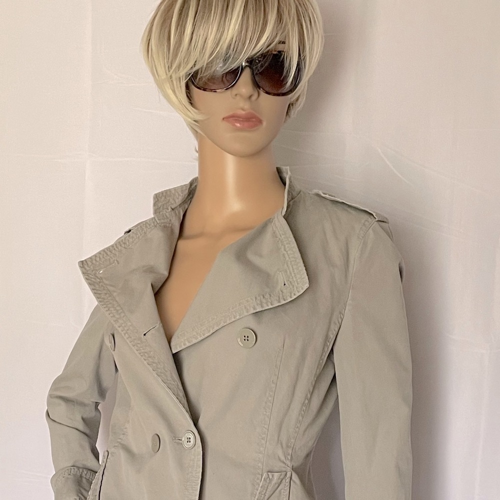 Banana Republic canvas button jacket